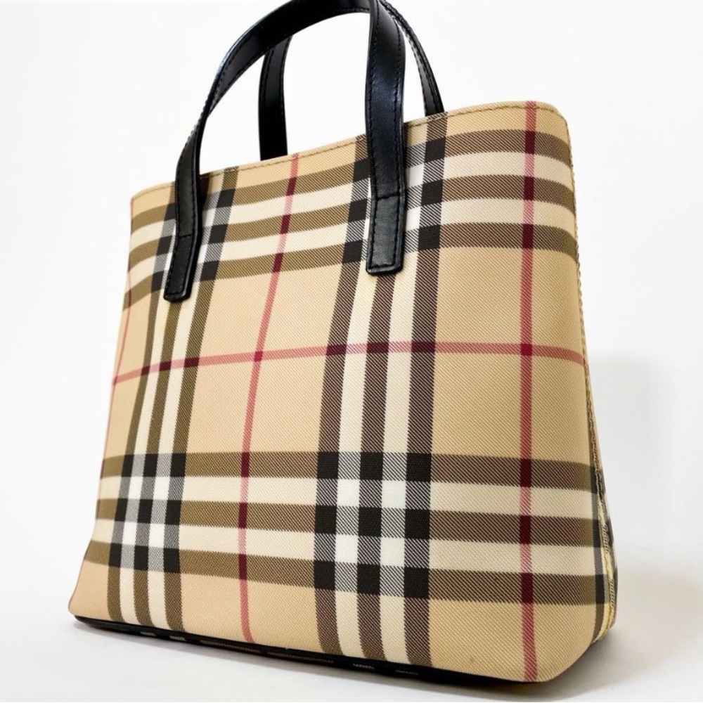 Burberry Nova Check Tote Bag